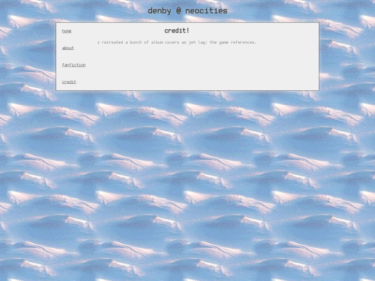 credit screenshot