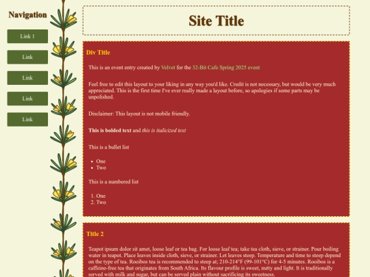 test screenshot