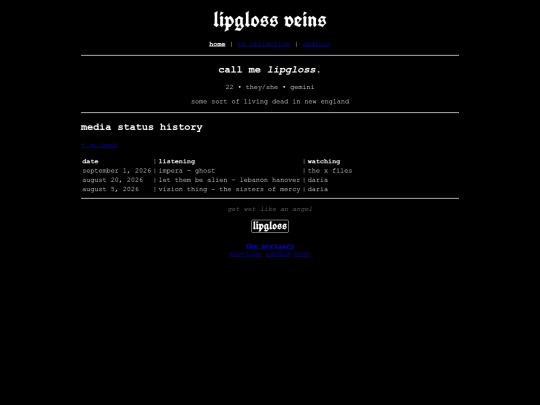 history screenshot