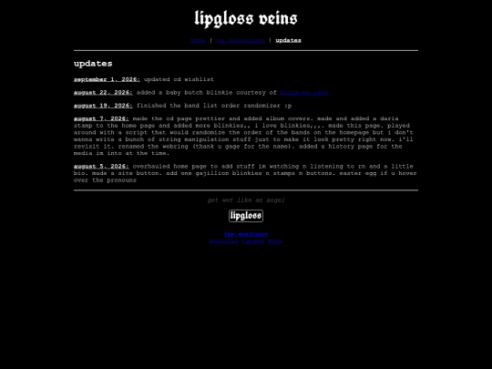 updates screenshot