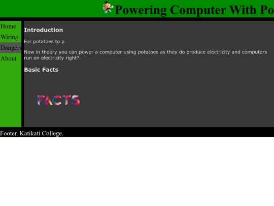 Dangers screenshot