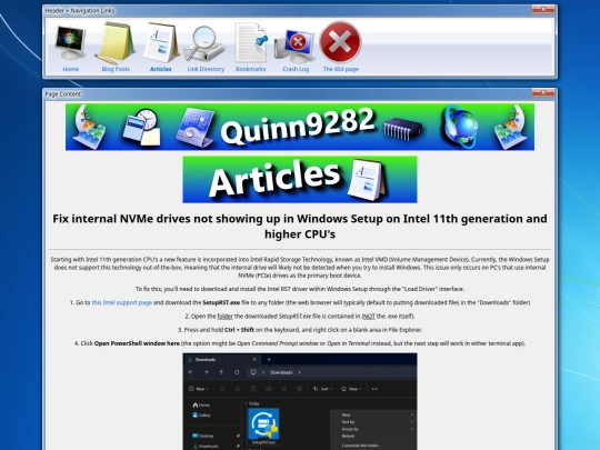 intel-rst-vmd-windows-setup screenshot