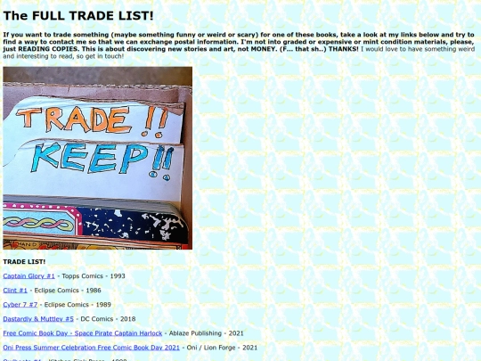 keeportrade-tradelist screenshot