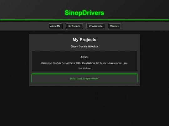my_projects screenshot