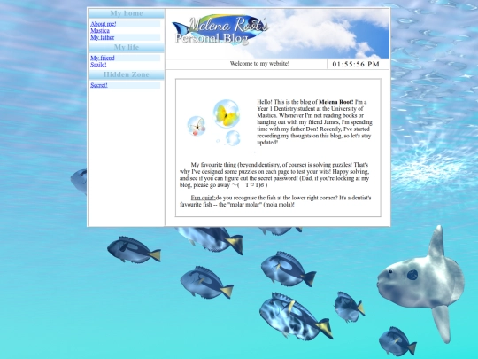 blog screenshot