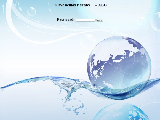 login screenshot