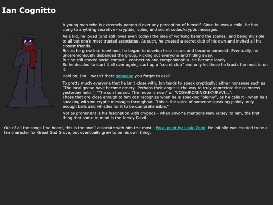 OCs/Ian screenshot