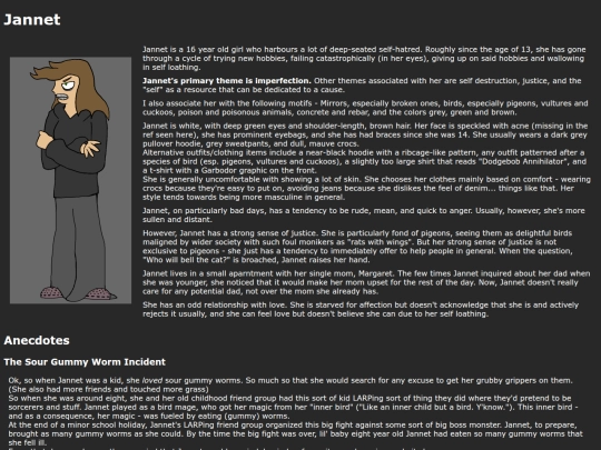 OCs/JannetBeta screenshot