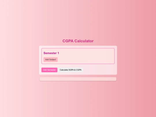 cgpa  genie screenshot