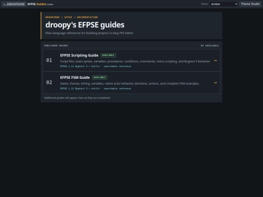 EFPSE_guides screenshot
