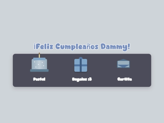 dammybirthday screenshot