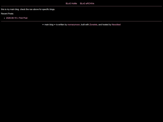 blog screenshot