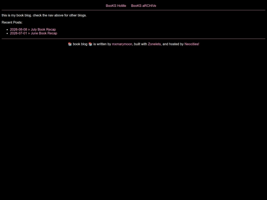 books screenshot