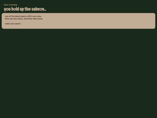 crossing/salmon screenshot