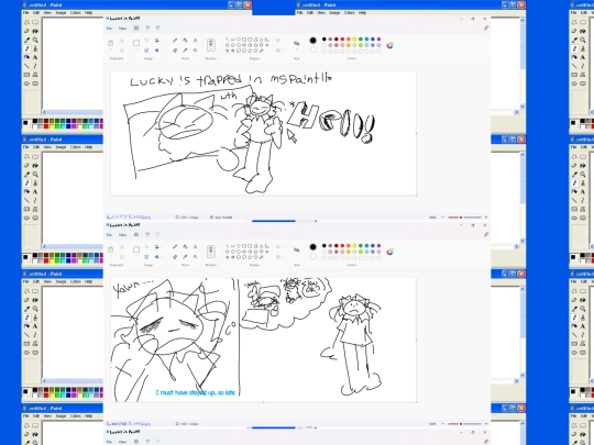 luckychar/mspaint screenshot
