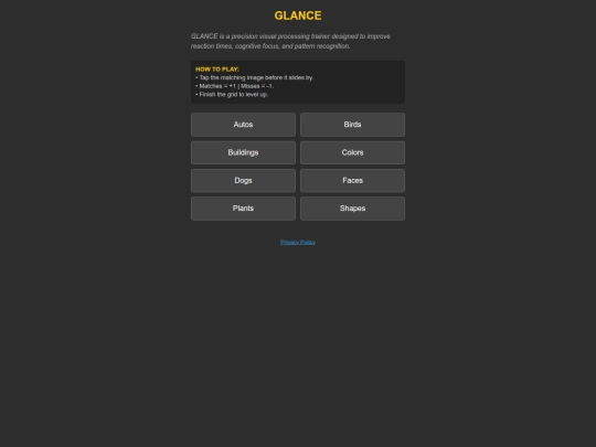 Glance2 screenshot
