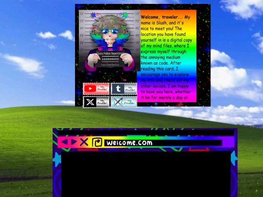 W3LC0M3 screenshot