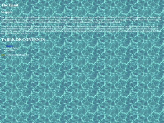 theband screenshot