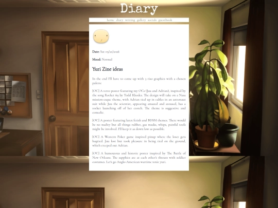 diaryentry2 screenshot