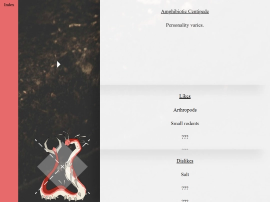 Amphibiotic-Centipede screenshot