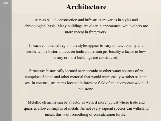 Architecture screenshot