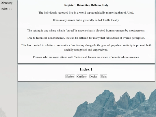 Dolomites screenshot
