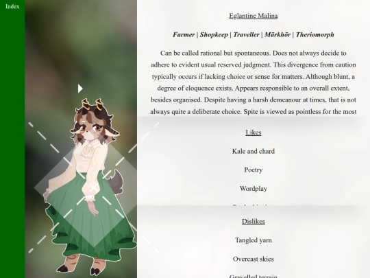 Eglantine screenshot