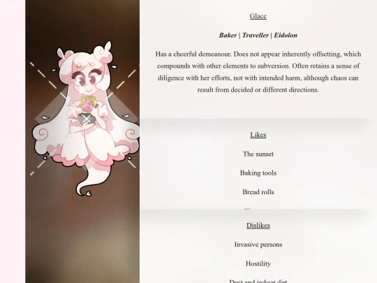 Glace screenshot