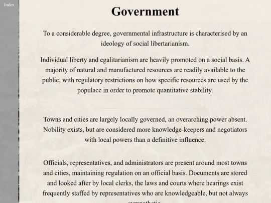 Government screenshot