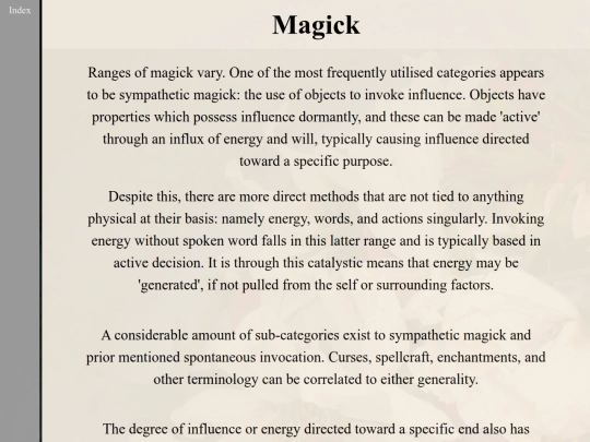 Magick screenshot