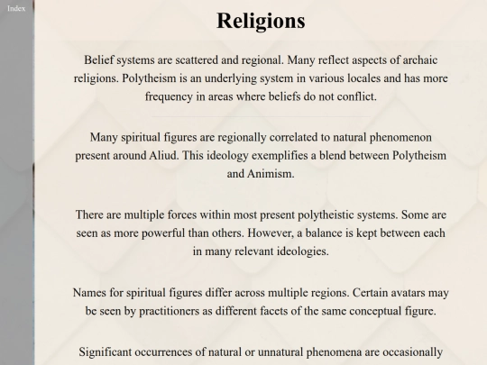 Religions screenshot