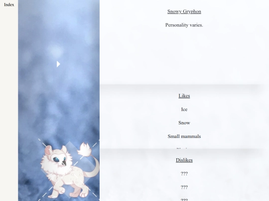 Snowy-Gryphon screenshot