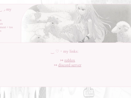links screenshot