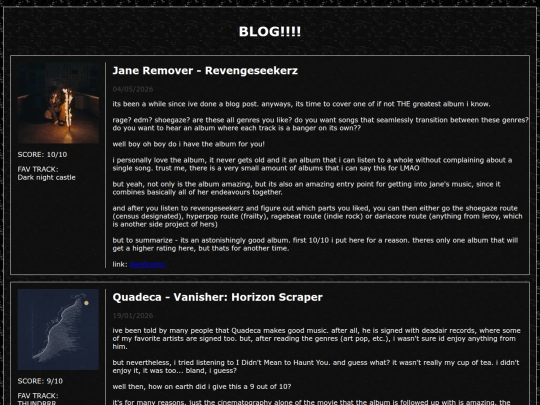 blog screenshot
