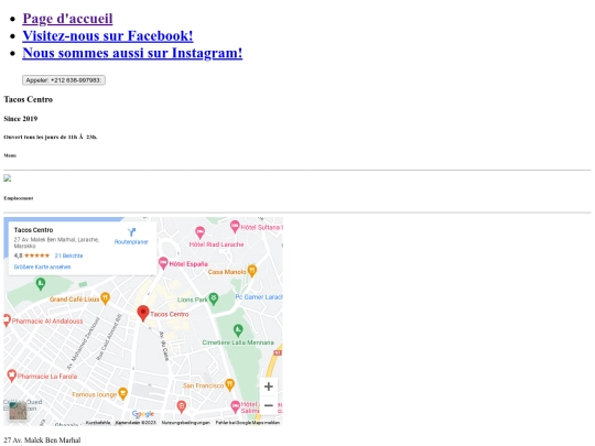 tacoscentro screenshot