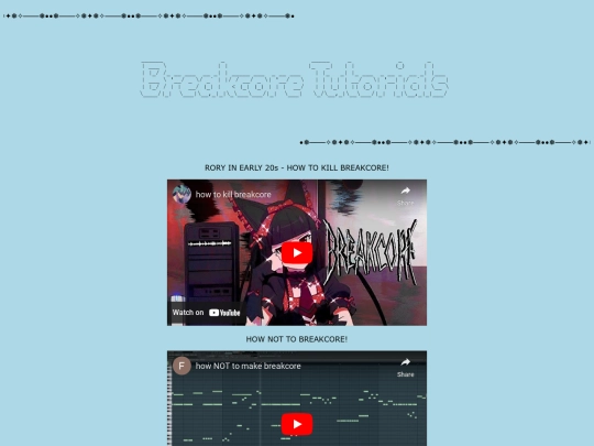 breakcoretutorials screenshot