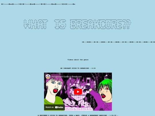 whatisbreakcore screenshot