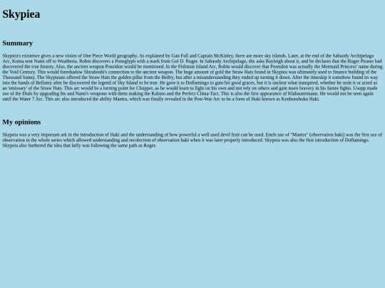 Skypeia screenshot