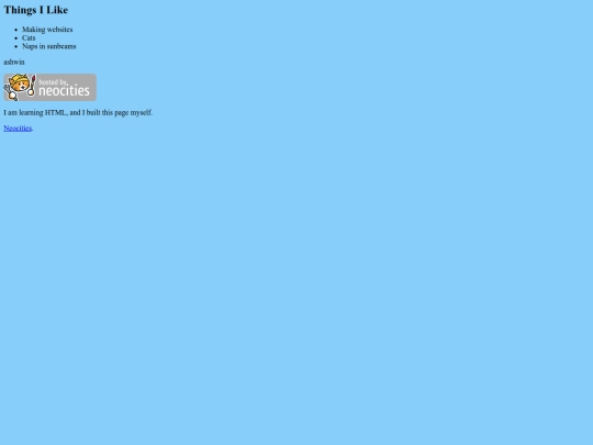 index screenshot