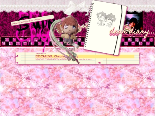 diary screenshot