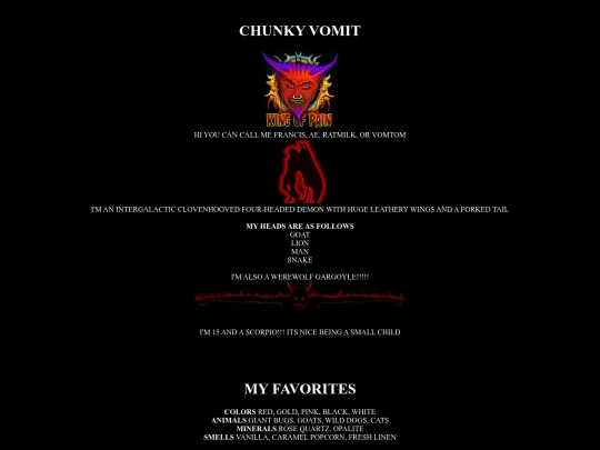 aboutme screenshot
