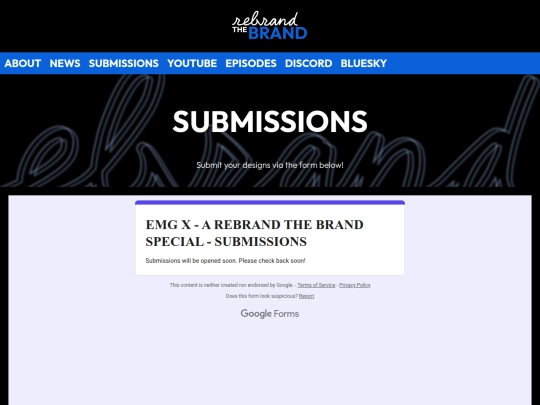 submissions screenshot