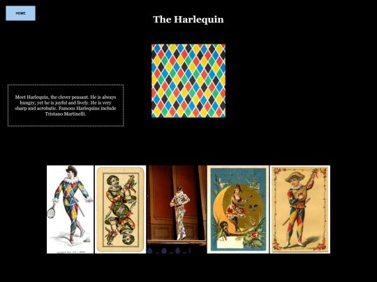 harlequin screenshot