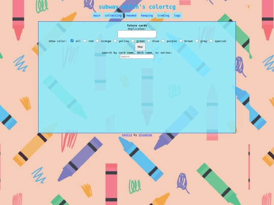neotcg/futurecardsall screenshot
