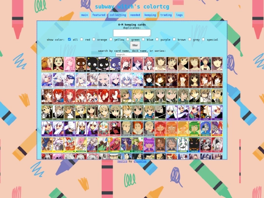 neotcg/keepingcards0-M screenshot