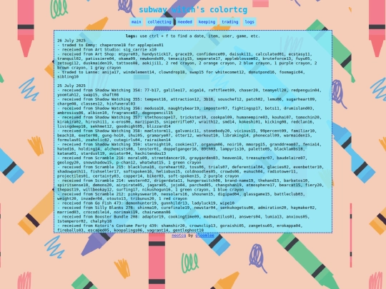 neotcg/log screenshot