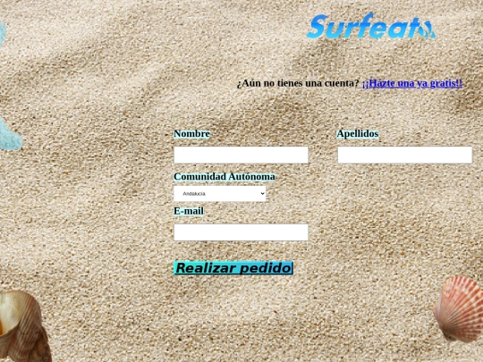 Realizar pedido (otros) screenshot