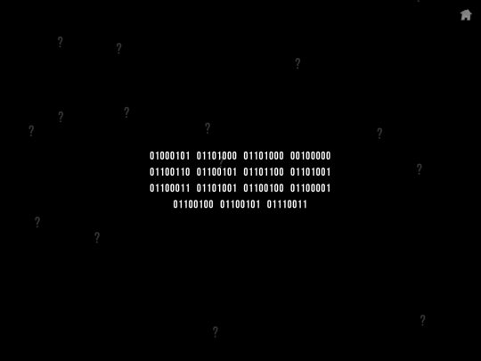 010010000110010101111001001000000110100001101111011011000110000100100000011101000110100101101111 screenshot