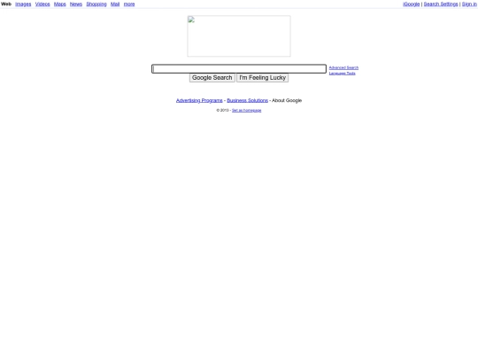 Google screenshot