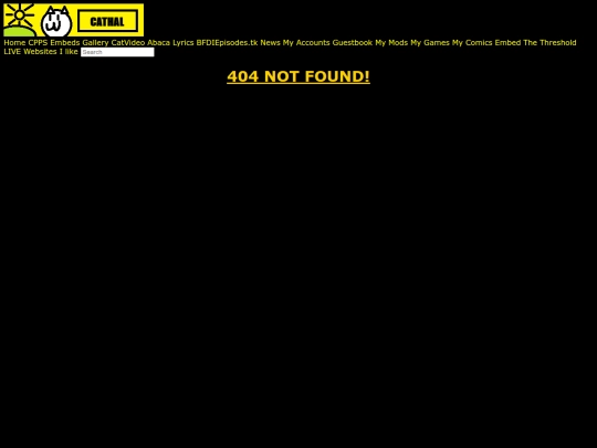 not_found screenshot